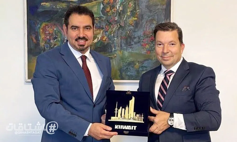سفير دولة الكويت في براغ يبحث مع وزير الدولة للشؤون الخارجية التشيكي تعزيز التعاون الثنائي
