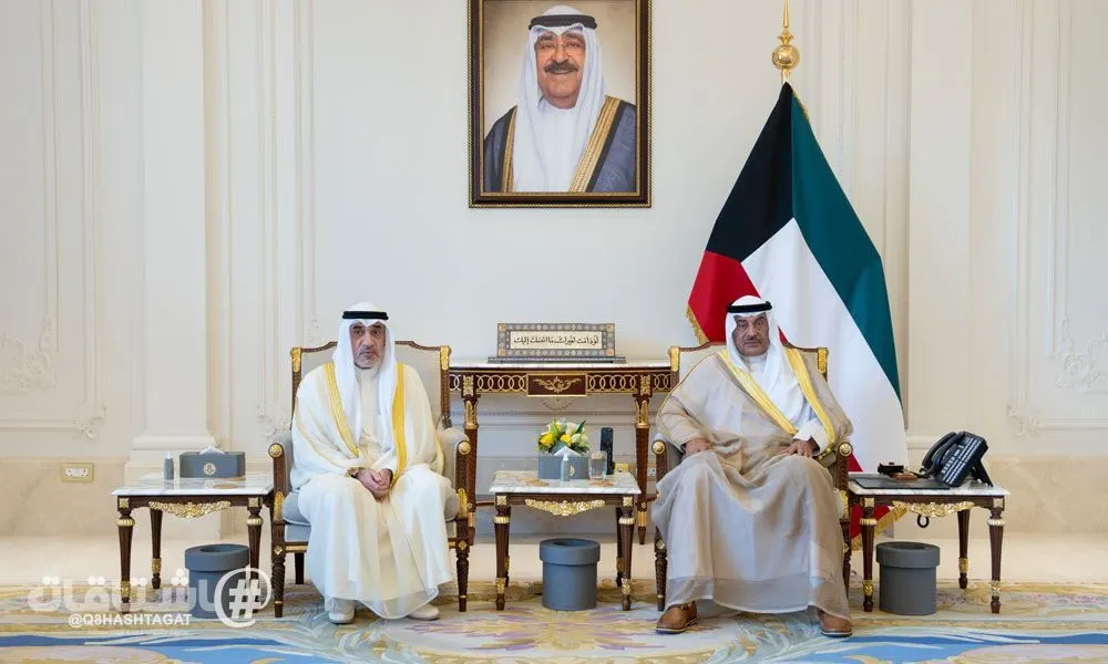 سمو ولي العهد يستقبل رئيس مجلس الوزراء بالإنابة ووزير الداخلية والمدير العام لإدارة مكافحة المخدرات