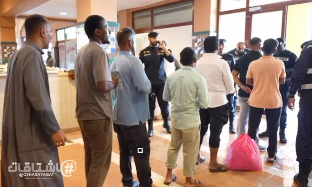 الداخلية: حملة أمنية في سوق السمك والخضار ومواقف الكوت تسفر عن ضبط 38 شخصا و500 كيلوغرام من الأسماك الفاسدة
