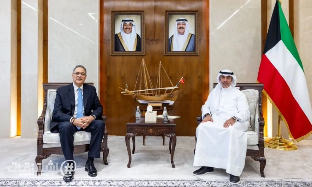 نائب وزير الخارجية يستقبل وكيل الشؤون الخارجية الهندي بمناسبة زيارته للبلاد