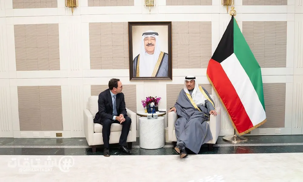 ممثل سمو أمير البلاد سمو ولي العهد يستقبل في نيويورك الرئيس والرئيس التنفيذي للعمليات بمجموعة بلاكستون الاستثمارية العالمية