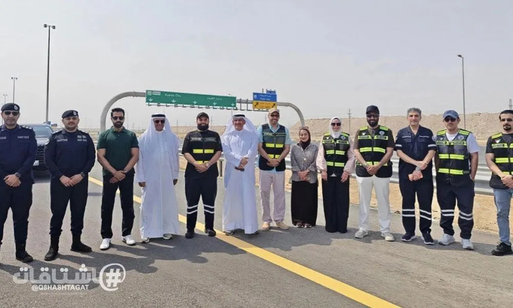 الأشغال: افتتاح المرحلة الأولى من تطوير طريق الشيخ جابر الأحمد الصباح "العبدلي سابقا"