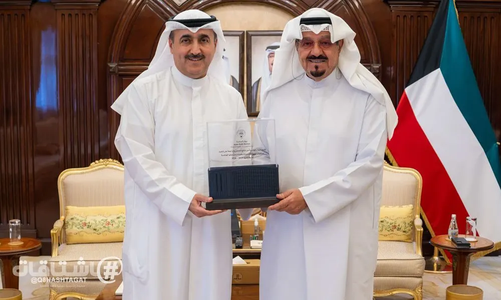 سمو رئيس مجلس الوزراء يستقبل رئيس ديوان المحاسبة